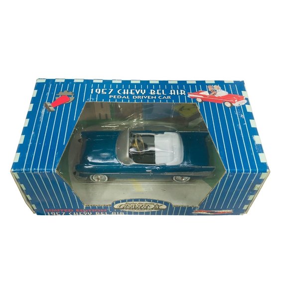 Gearbox 1997 Vintage 1957 Chevy Bel Air Convertible Serial #05361 Pedal Car New - Picture 1 of 10